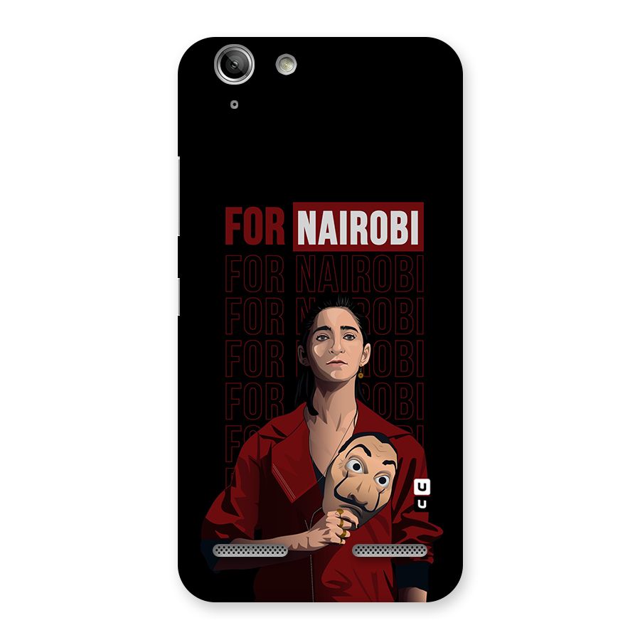 For Nairobi Money Heist Back Case for Vibe K5 Plus
