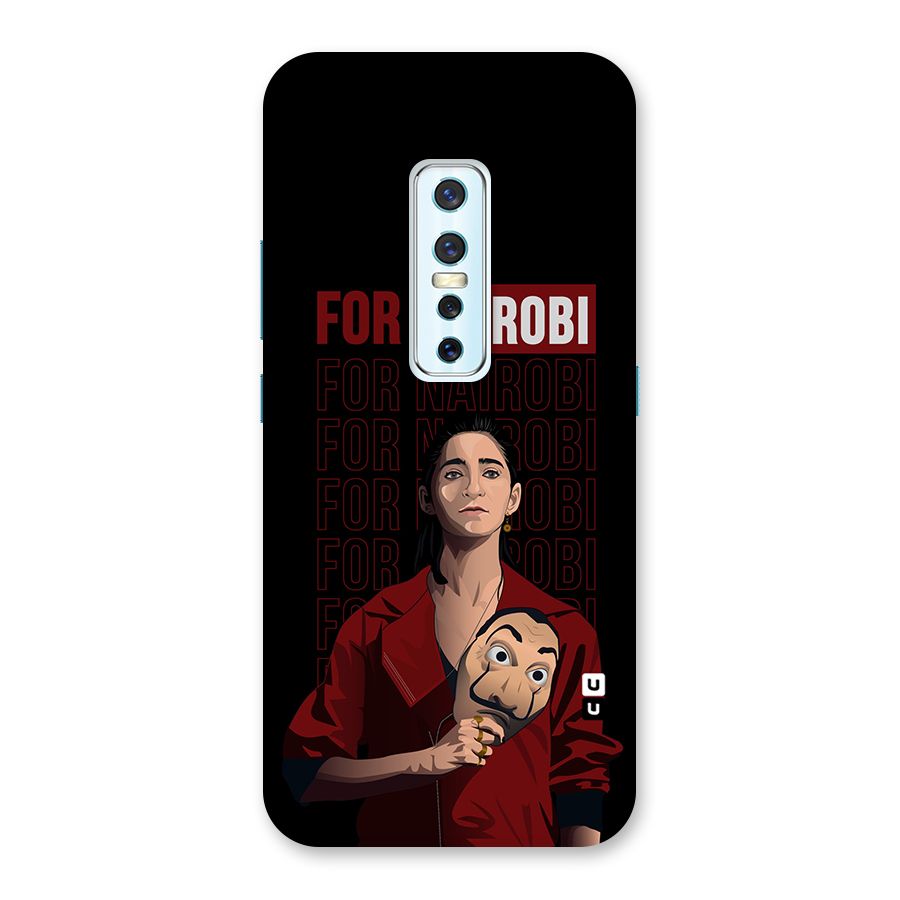 For Nairobi Money Heist Back Case for Vivo V17 Pro