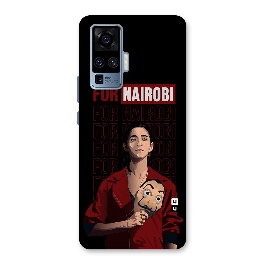 For Nairobi Money Heist Back Case for Vivo X50 Pro