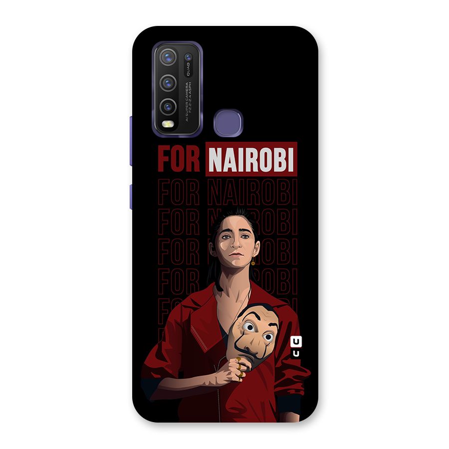 For Nairobi Money Heist Back Case for Vivo Y50