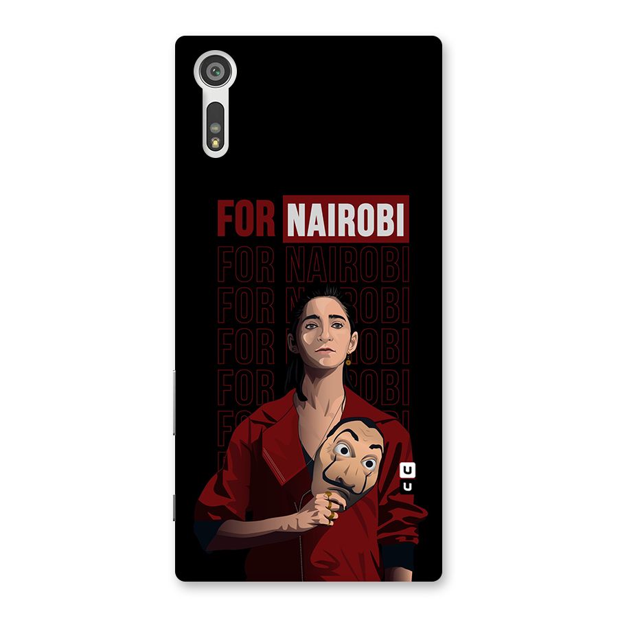 For Nairobi Money Heist Back Case for Xperia XZ