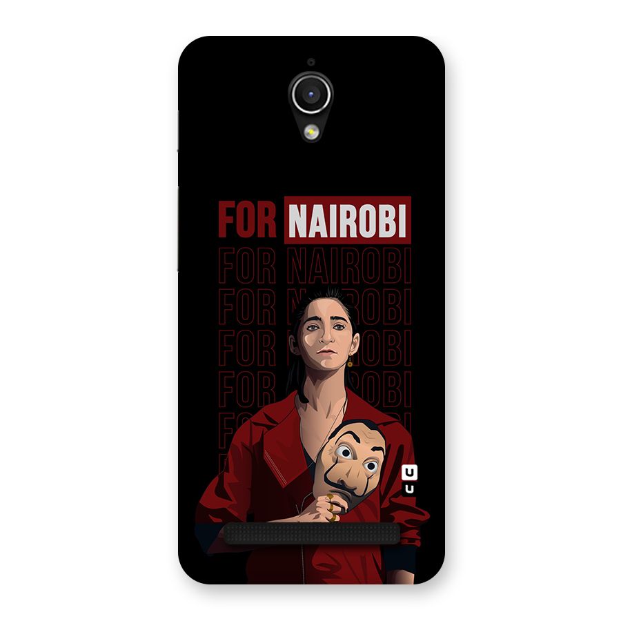 For Nairobi Money Heist Back Case for Zenfone Go