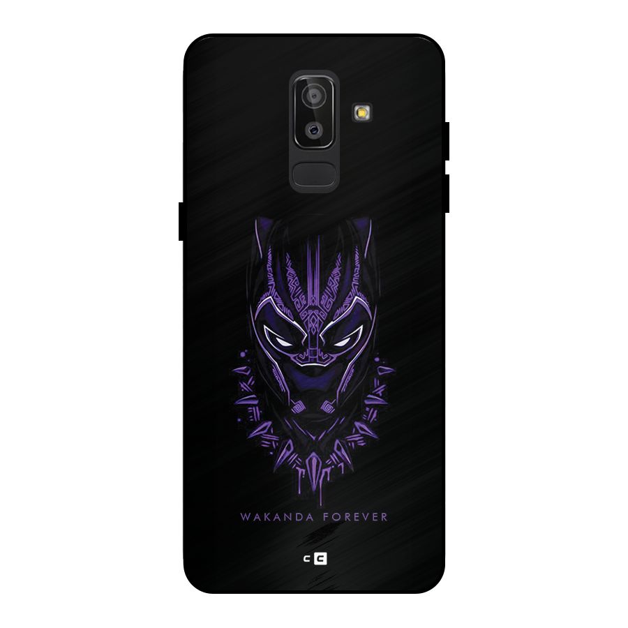 Forever And Ever Metal Back Case for Galaxy J8