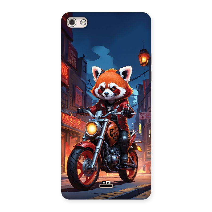 Fox Rider Back Case for Canvas Silver 5