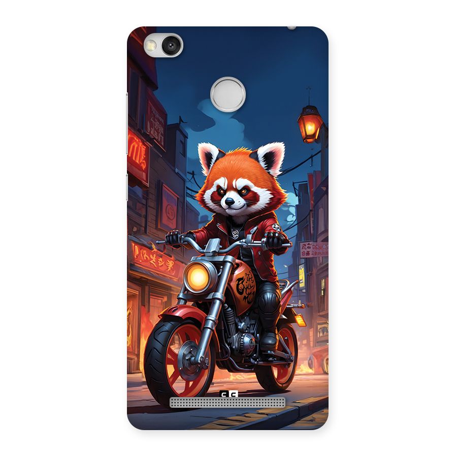 Fox Rider Back Case for Redmi 3S Prime