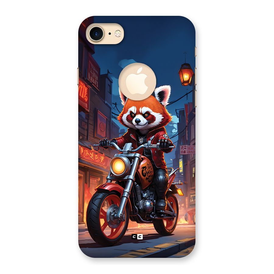 Fox Rider Back Case for iPhone 7 Logo Cut