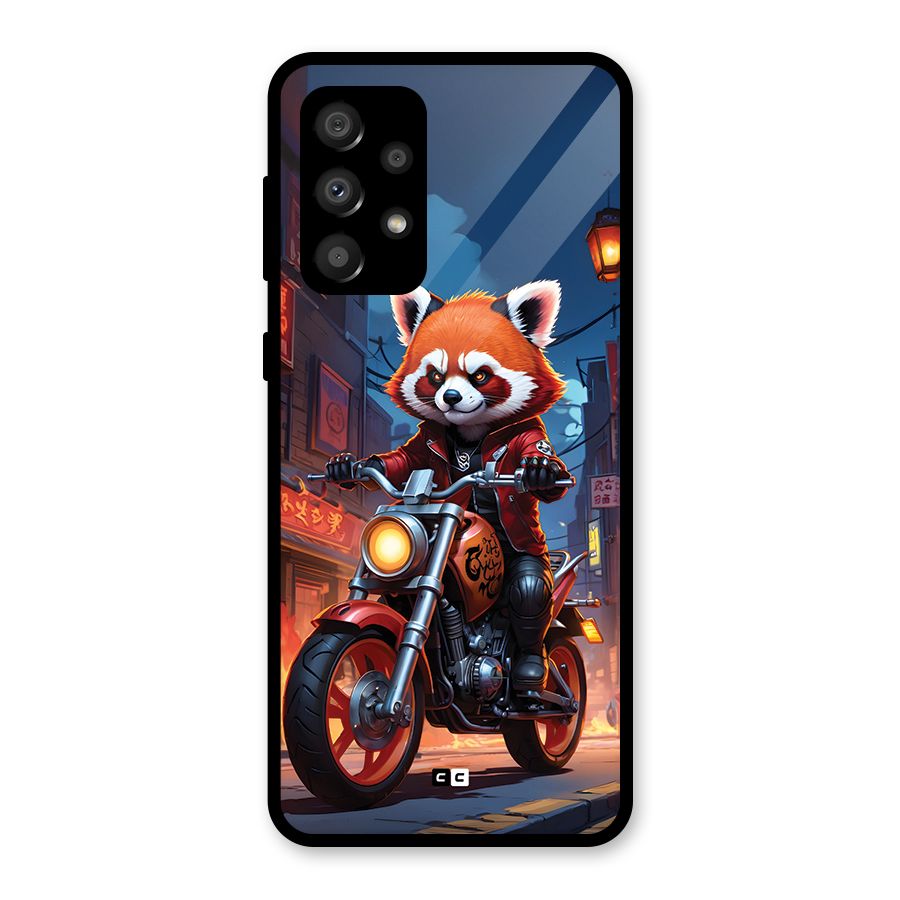 Fox Rider Glass Back Case for Galaxy A32