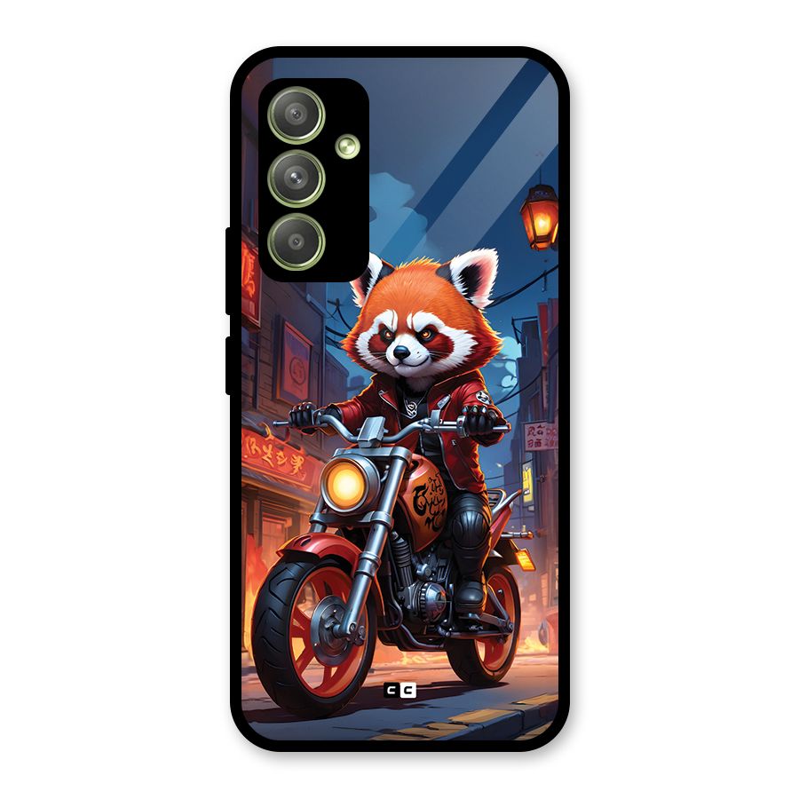 Fox Rider Glass Back Case for Galaxy A54