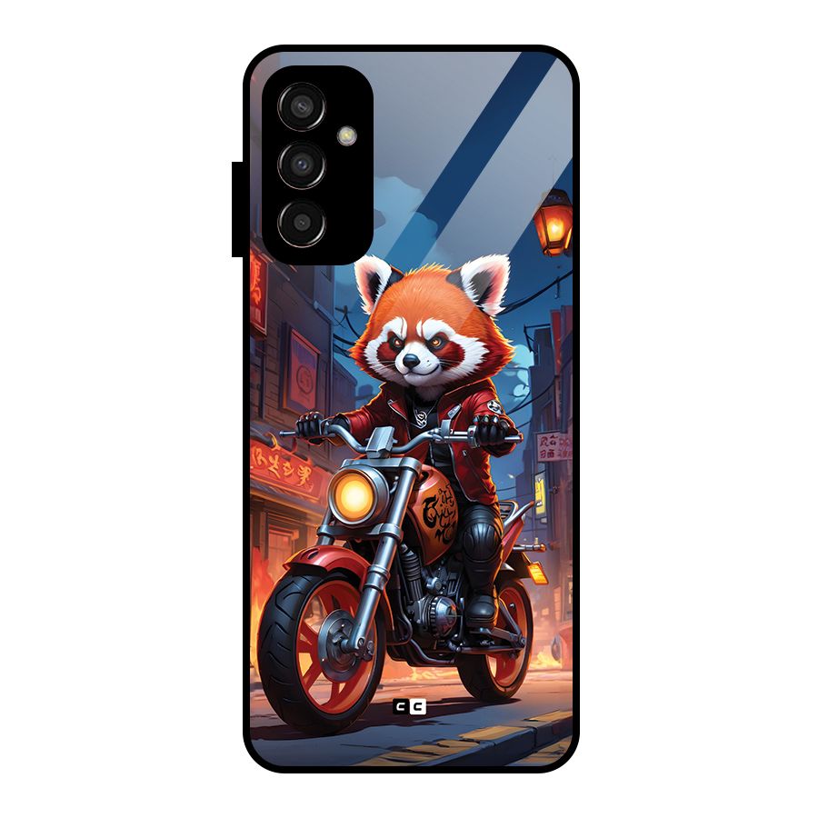Fox Rider Glass Back Case for Galaxy F13