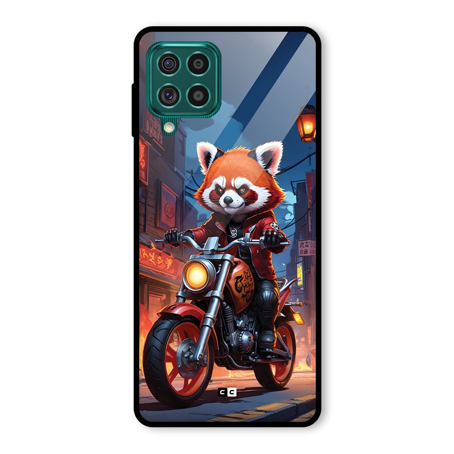 Fox Rider Glass Back Case for Galaxy F62