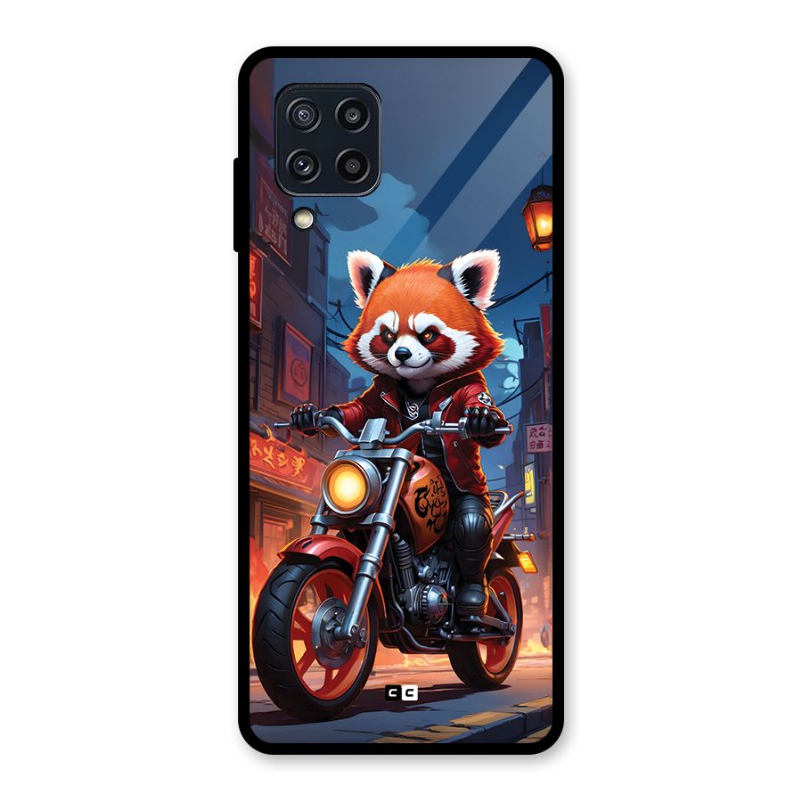 Fox Rider Glass Back Case for Galaxy M32