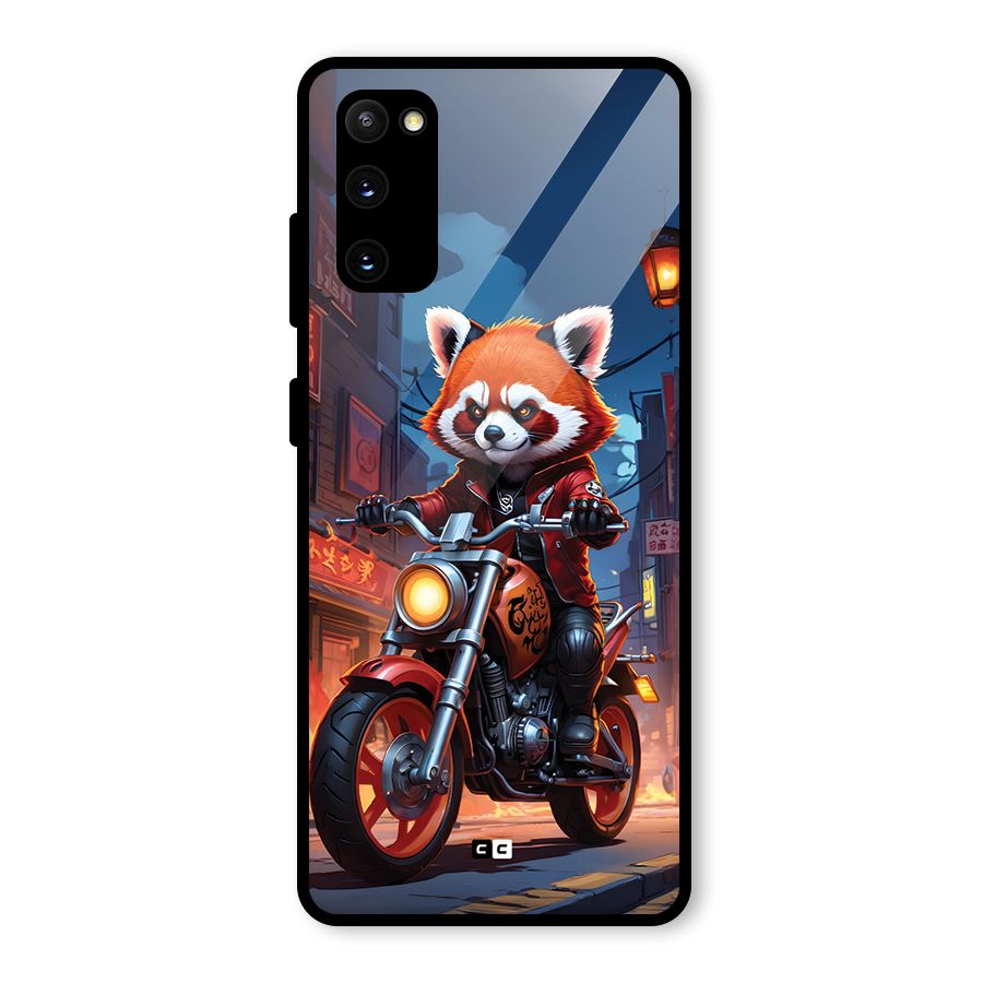 Fox Rider Glass Back Case for Galaxy S20 FE 5G