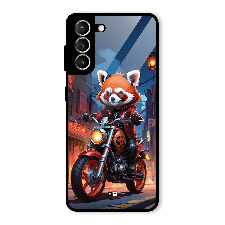 Fox Rider Glass Back Case for Galaxy S21 5G