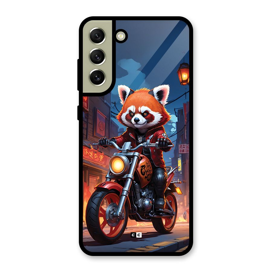 Fox Rider Glass Back Case for Galaxy S21 FE 5G