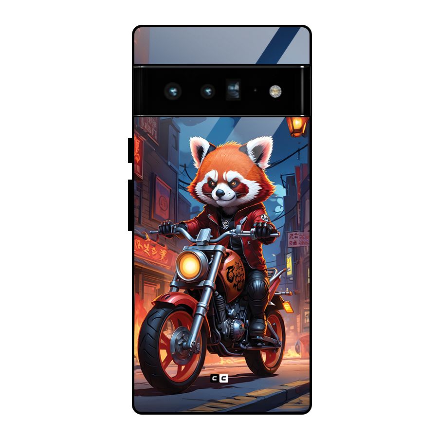 Fox Rider Glass Back Case for Google Pixel 6 Pro