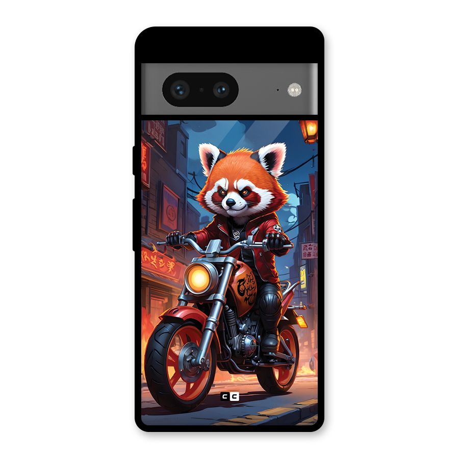 Fox Rider Glass Back Case for Google Pixel 7