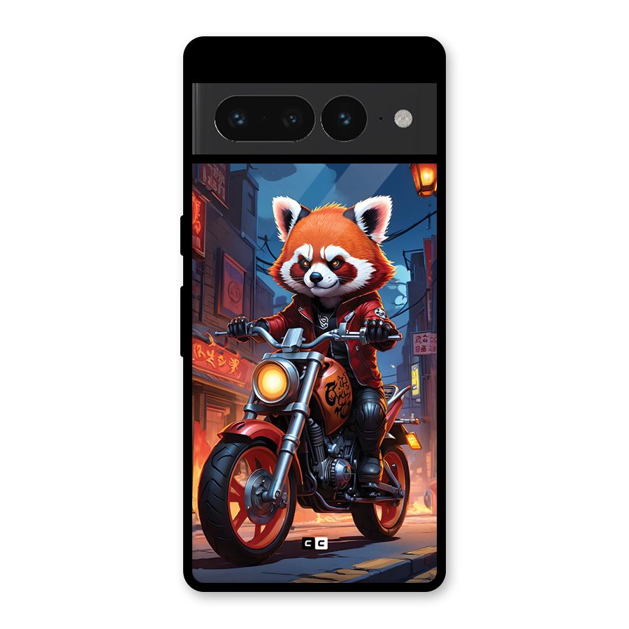 Fox Rider Glass Back Case for Google Pixel 7 Pro