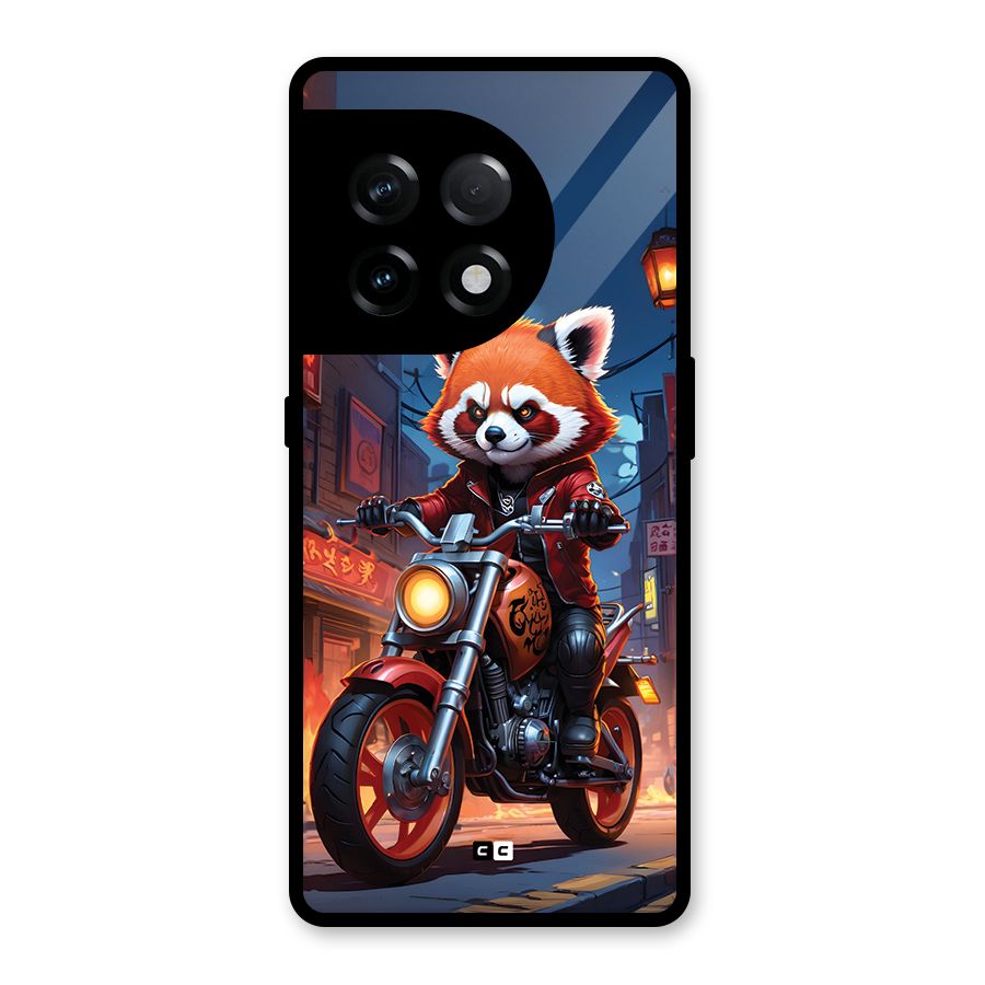 Fox Rider Glass Back Case for OnePlus 11R