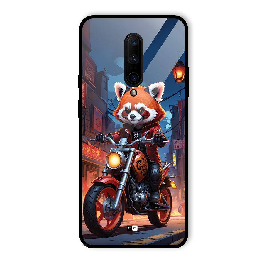 Fox Rider Glass Back Case for OnePlus 7 Pro