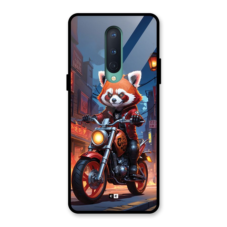 Fox Rider Glass Back Case for OnePlus 8