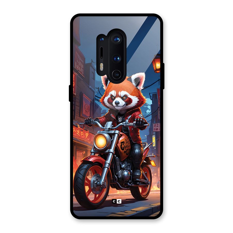 Fox Rider Glass Back Case for OnePlus 8 Pro