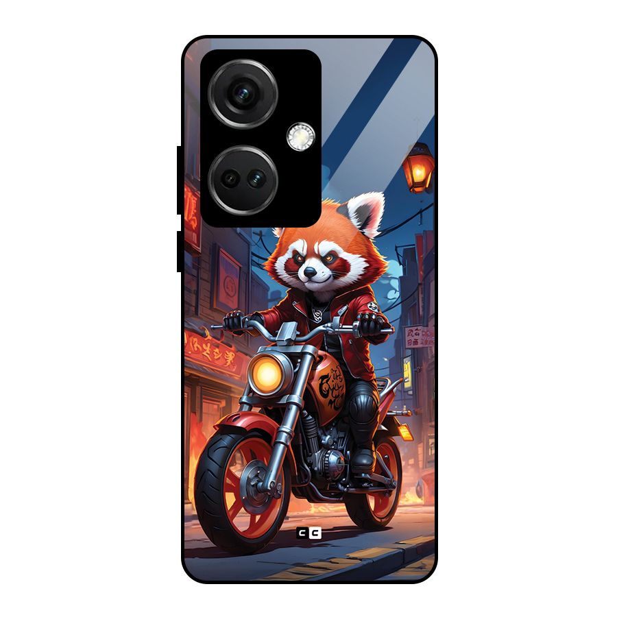Fox Rider Glass Back Case for OnePlus Nord CE 3 5G