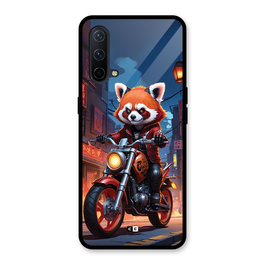 Fox Rider Glass Back Case for OnePlus Nord CE 5G