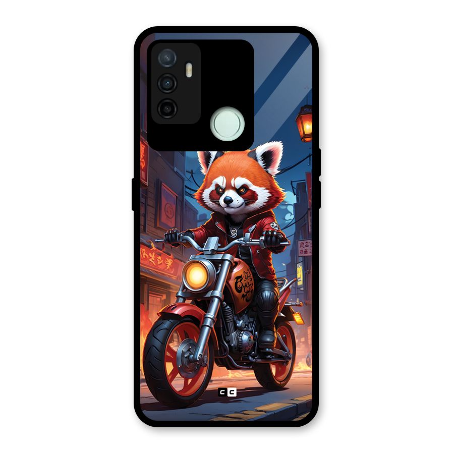 Fox Rider Glass Back Case for Oppo A53
