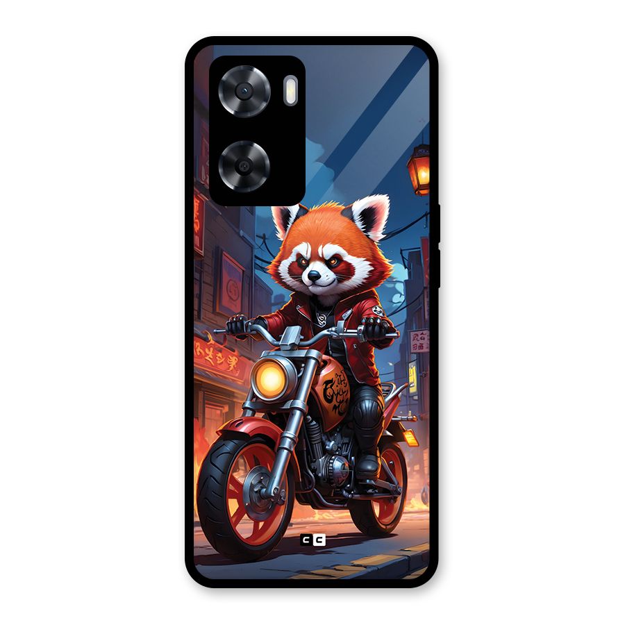 Fox Rider Glass Back Case for Oppo A57 2022
