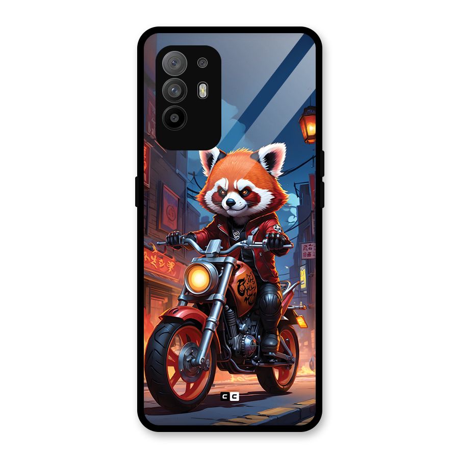 Fox Rider Glass Back Case for Oppo F19 Pro Plus 5G