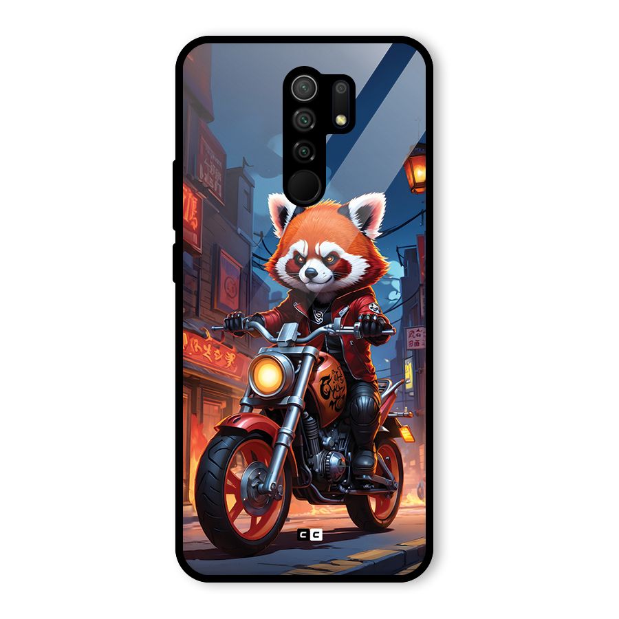 Fox Rider Glass Back Case for Poco M2