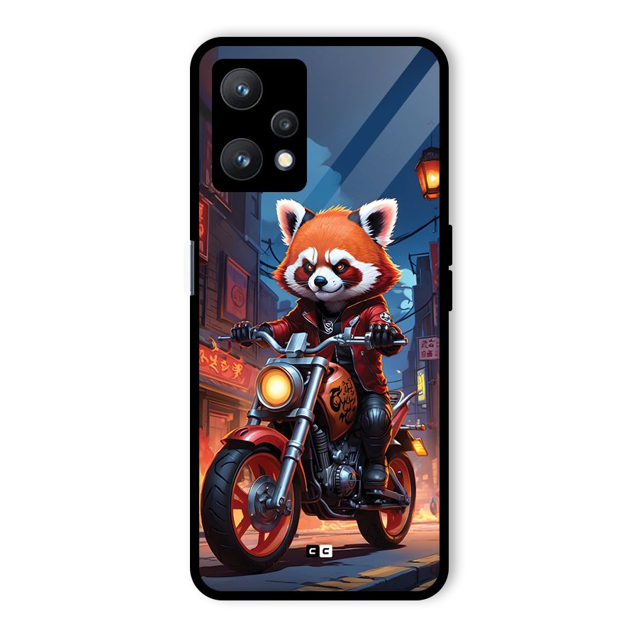 Fox Rider Glass Back Case for Realme 9 Pro 5G