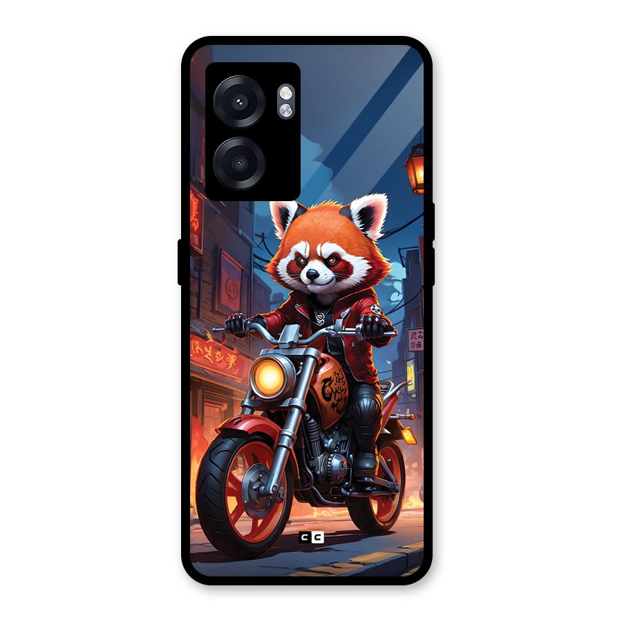 Fox Rider Glass Back Case for Realme Narzo 50 5G