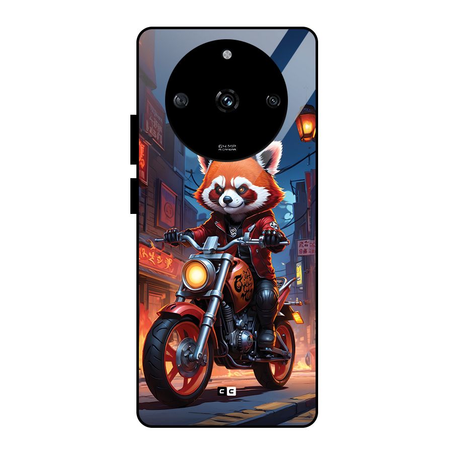 Fox Rider Glass Back Case for Realme Narzo 60 5G