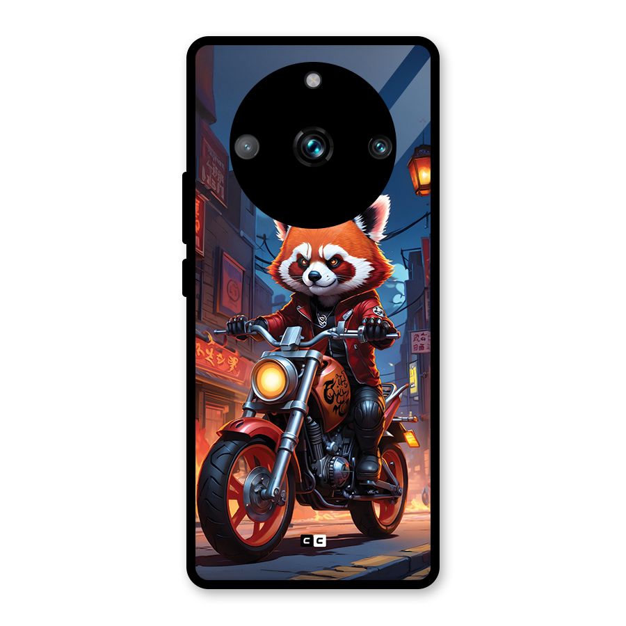 Fox Rider Glass Back Case for Realme Narzo 60 Pro