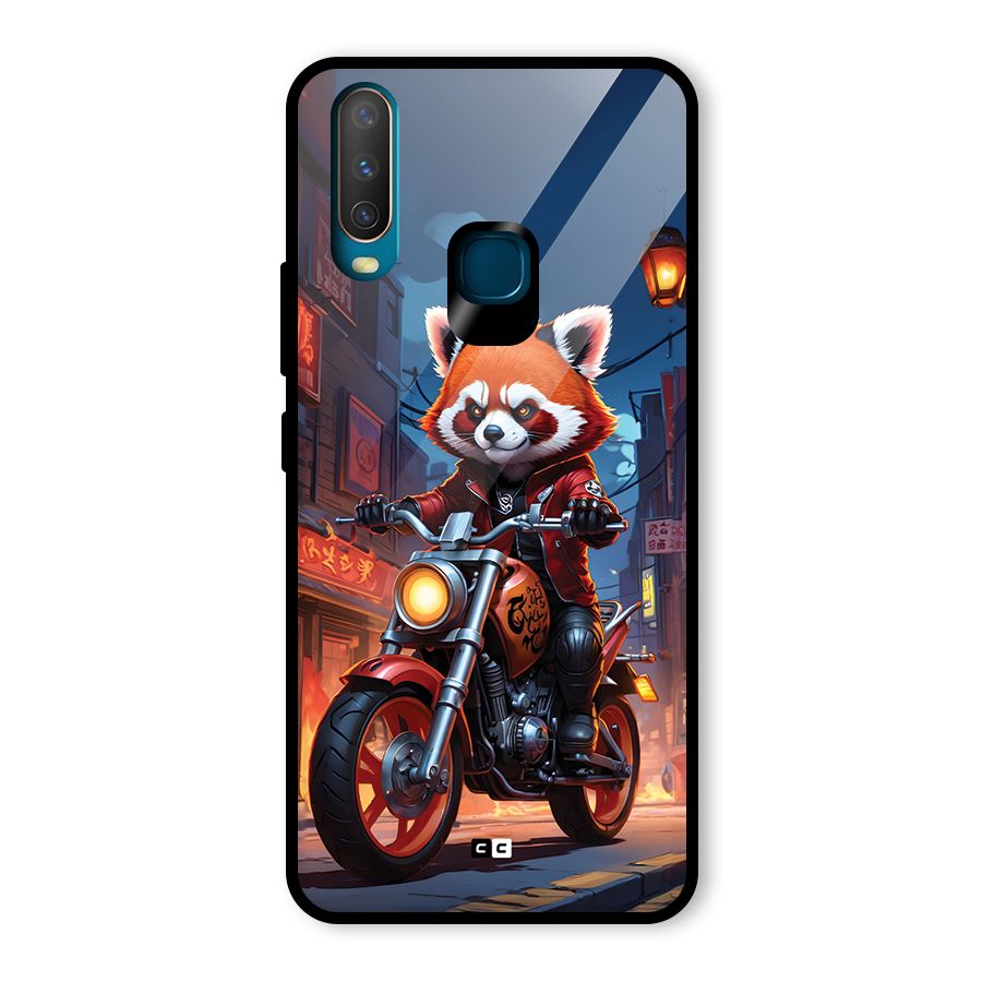 Fox Rider Glass Back Case for Vivo U10