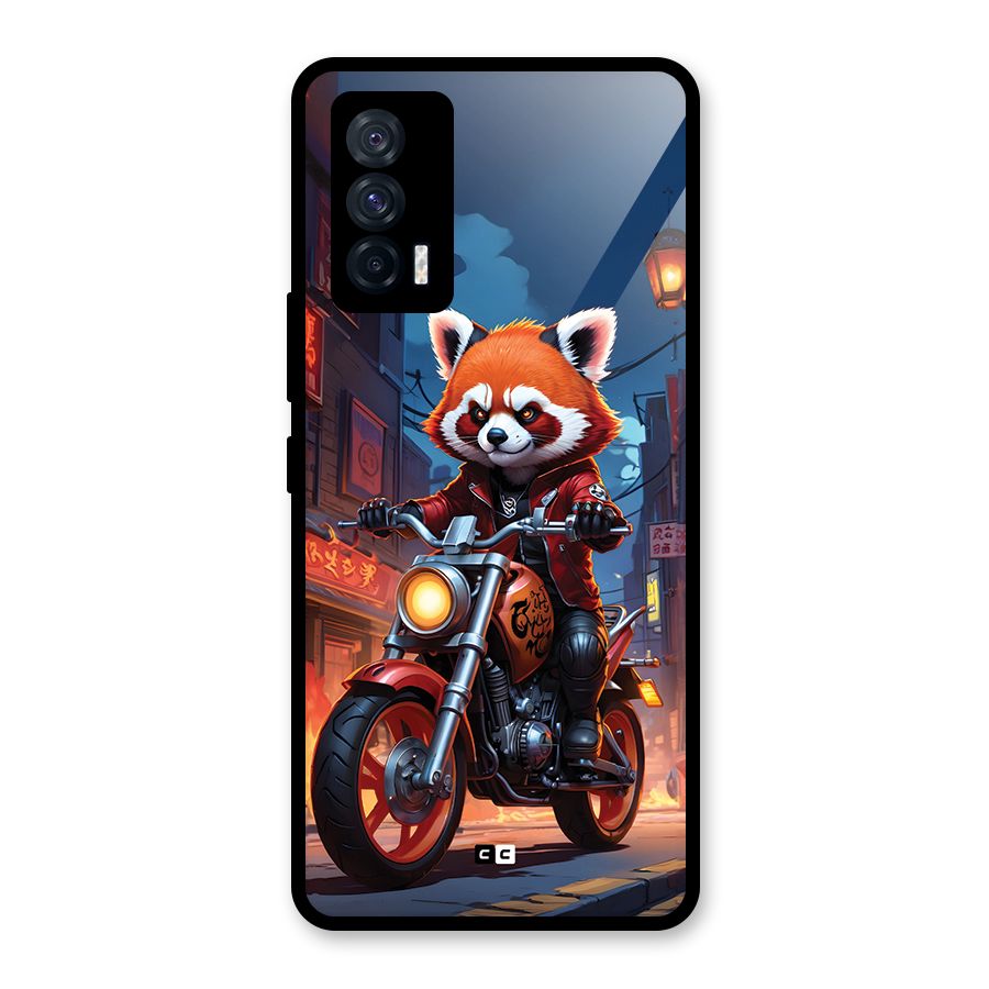 Fox Rider Glass Back Case for Vivo iQOO 7 5G