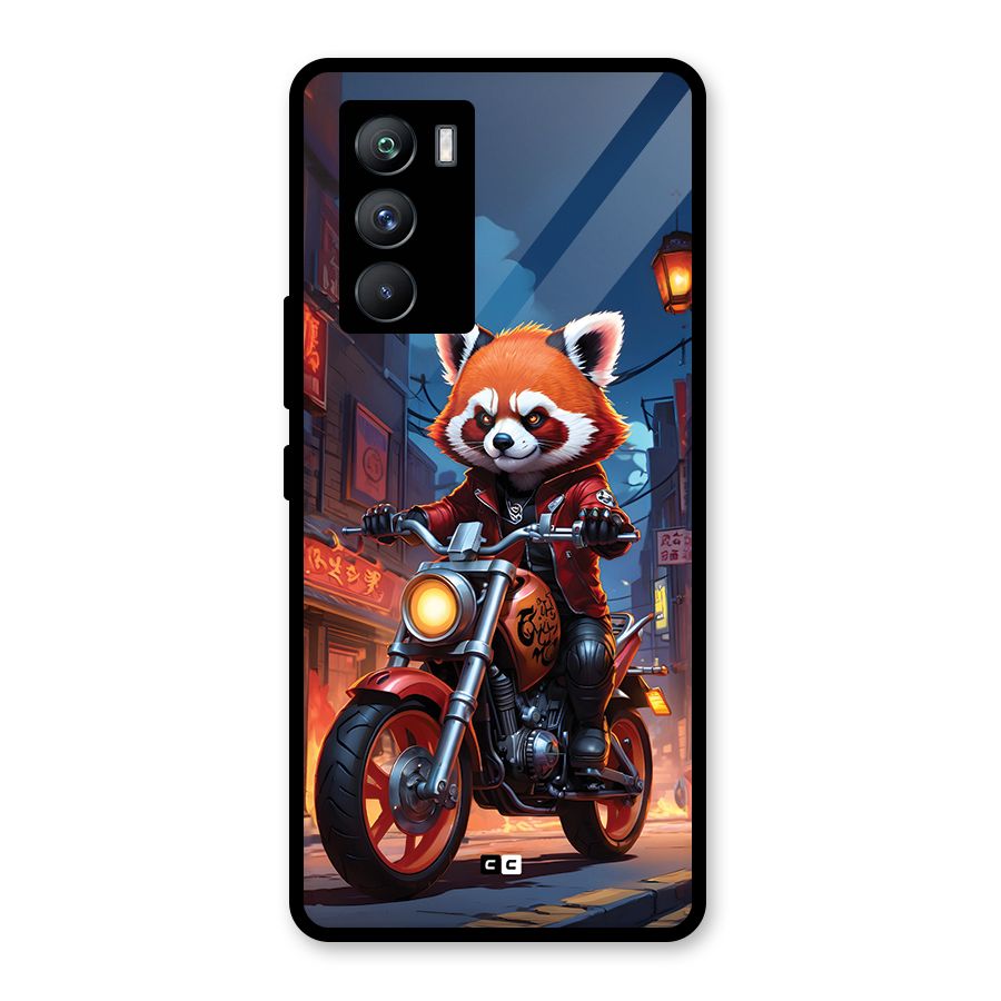Fox Rider Glass Back Case for Vivo iQOO 9 SE