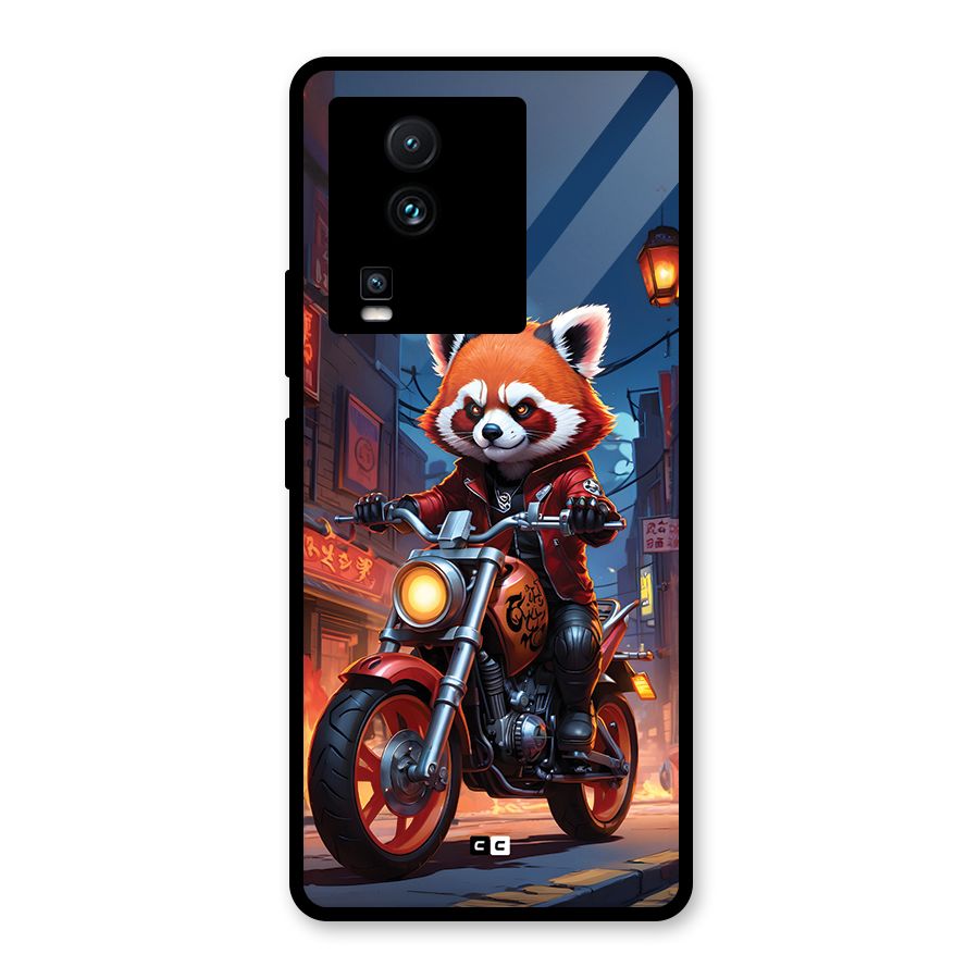 Fox Rider Glass Back Case for Vivo iQOO Neo 7 Pro