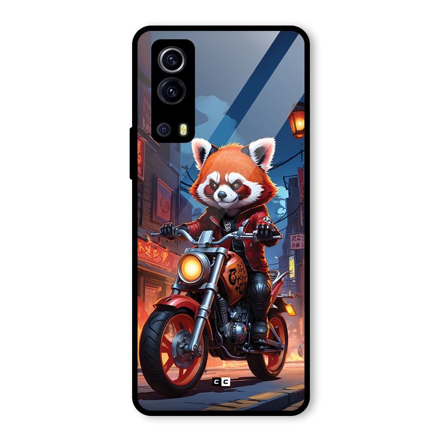 Fox Rider Glass Back Case for Vivo iQOO Z3