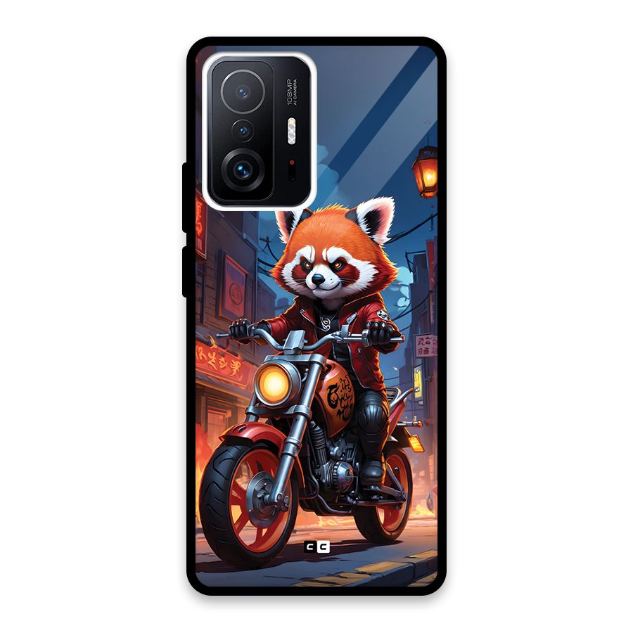 Fox Rider Glass Back Case for Xiaomi 11T Pro