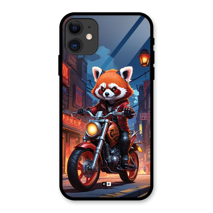 Fox Rider Glass Back Case for iPhone 11