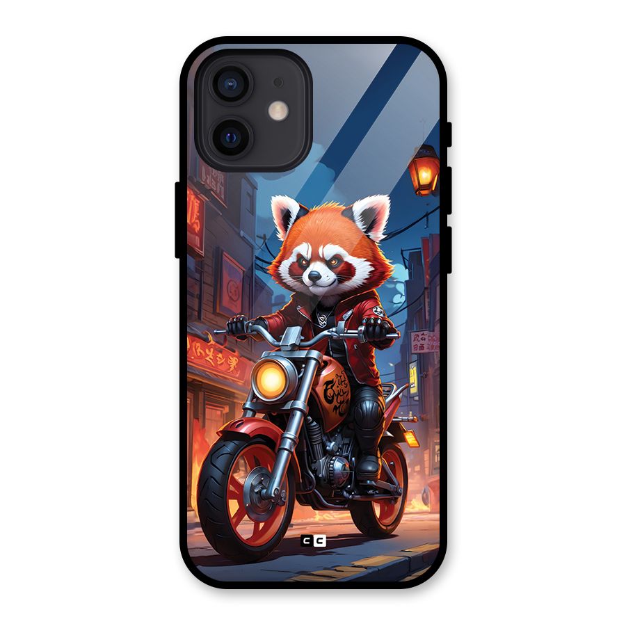 Fox Rider Glass Back Case for iPhone 12