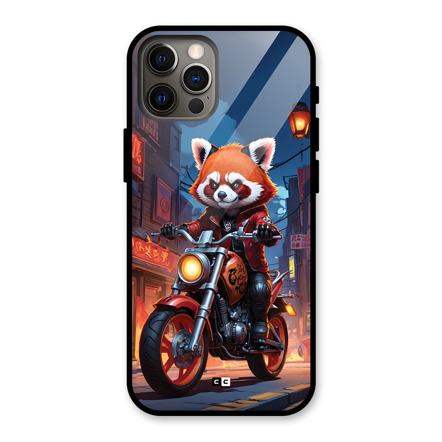 Fox Rider Glass Back Case for iPhone 12 Pro