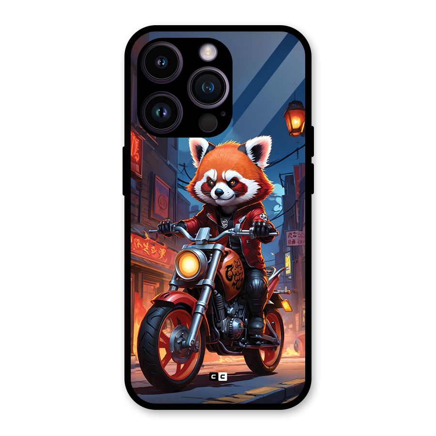 Fox Rider Glass Back Case for iPhone 14 Pro