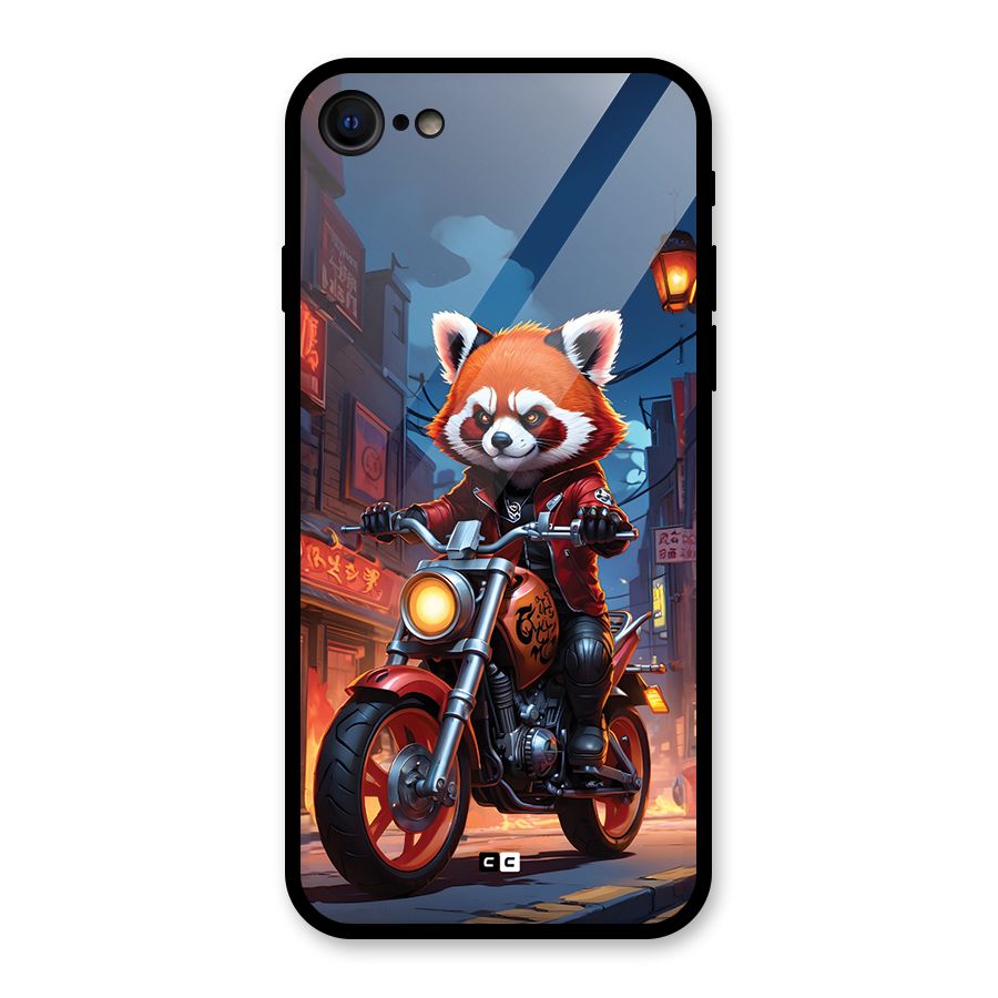 Fox Rider Glass Back Case for iPhone SE 2022