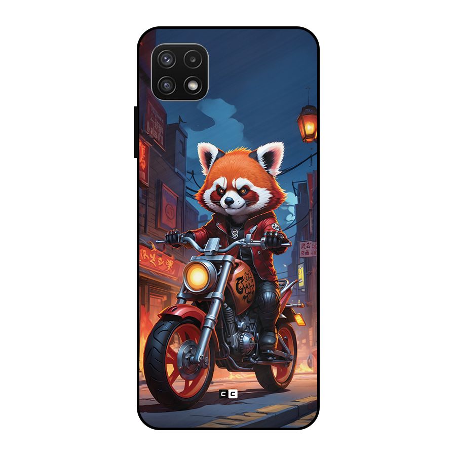 Fox Rider Metal Back Case for Galaxy A22 5G
