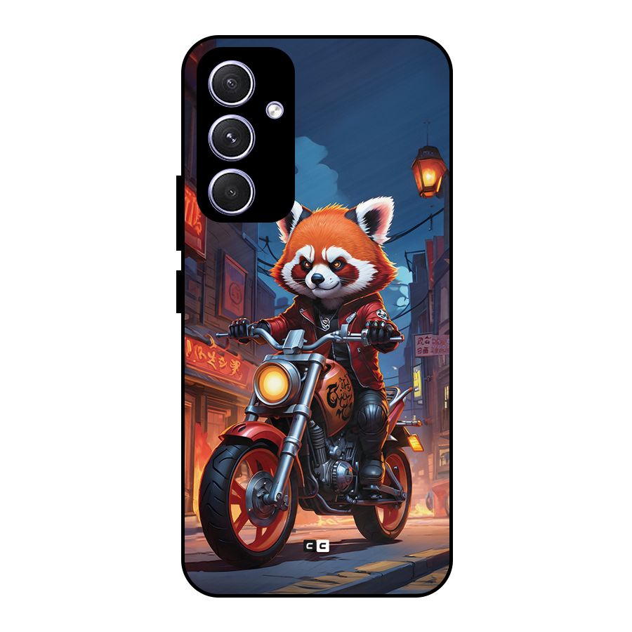 Fox Rider Metal Back Case for Galaxy A54