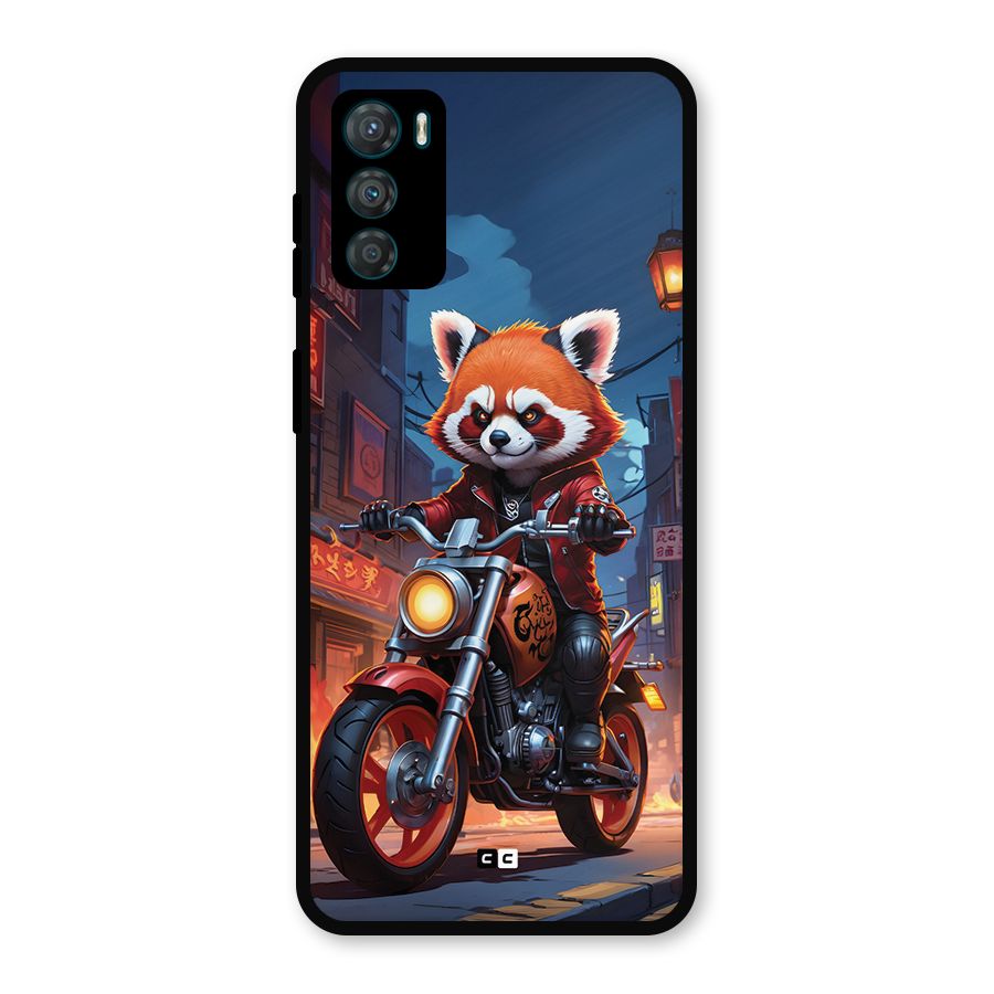 Fox Rider Metal Back Case for Moto G42