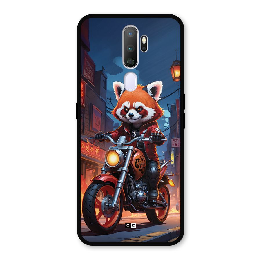 Fox Rider Metal Back Case for Oppo A9 (2020)